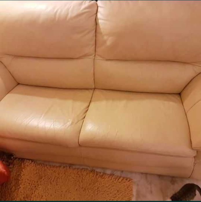 URGENTE - Sofa 2 Lugares Pele