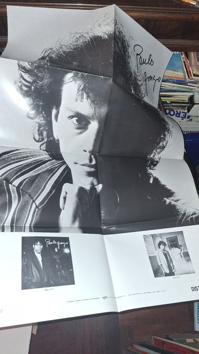 Paulo Gonzo My desire Lp com poster