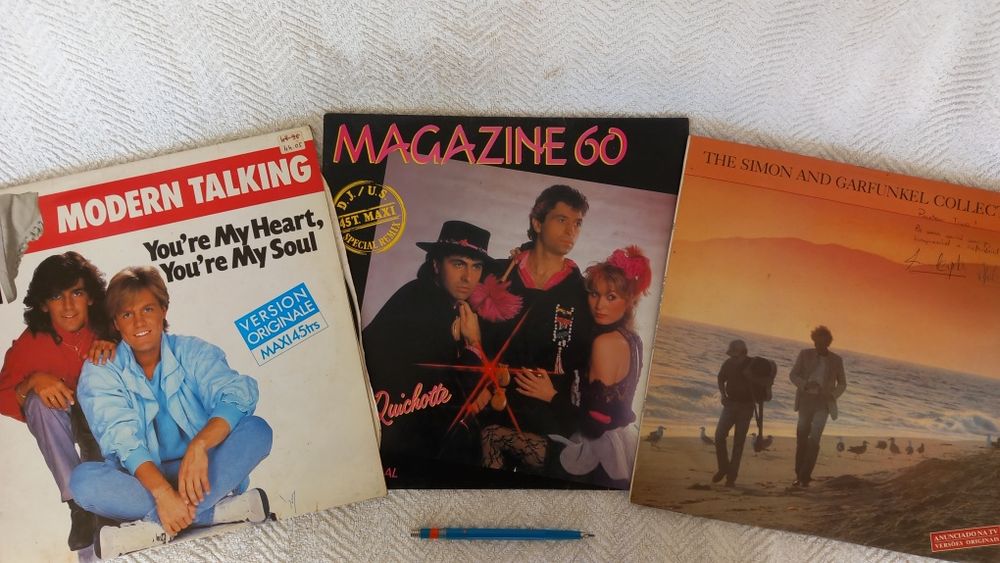 19 albuns de vinil dos anos 70 80 e 90 (preço de conjunto).