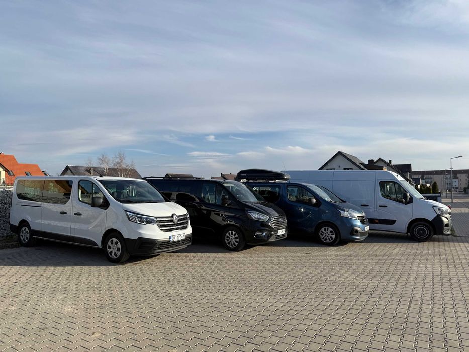 Wynajem busów 9 osobowych i dostawczych! z hakiem! WinietyAT/CZgratis