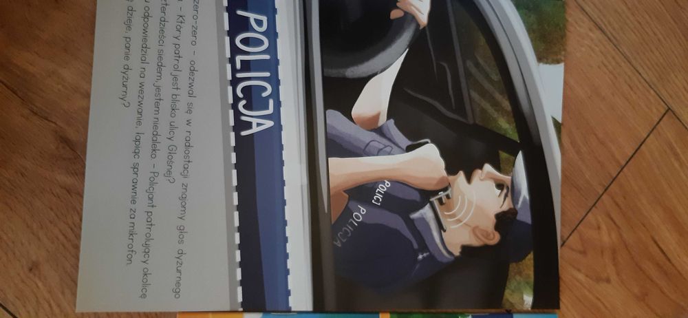 gadżety dla dziecka kolorowanki , odblask jojo policja