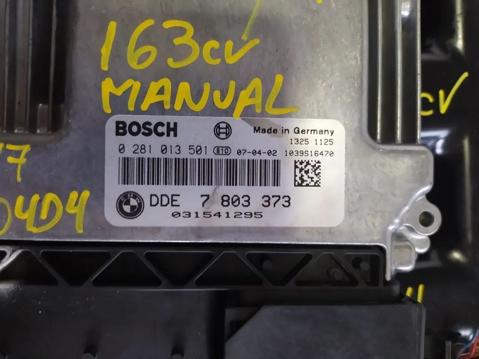 BMW 320D centralina DDE 7 803 373  / 0 281 013 501 163cv