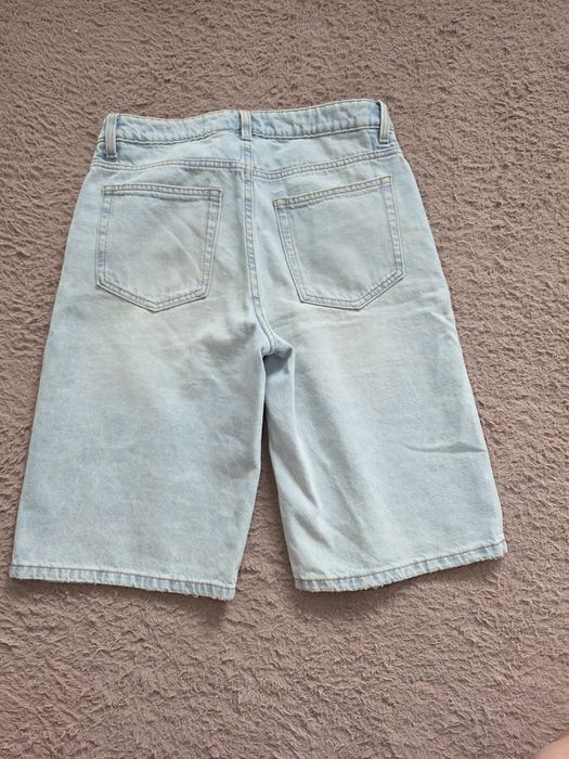krótkie jeansy hm rozmiar 34