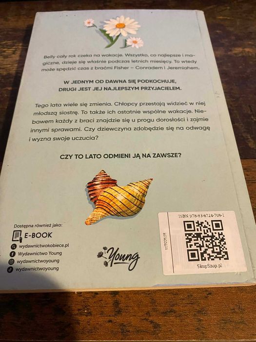 Książka Jenny Han "Tego lata stałam się piękna".