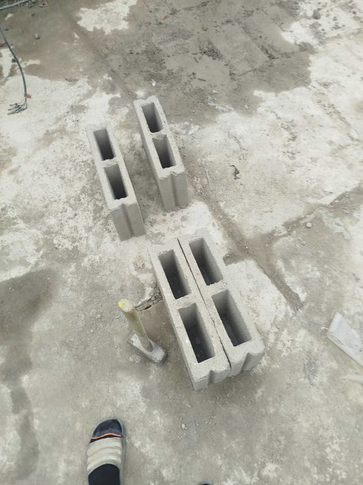 Pustaki betonowe 12x24x49cm