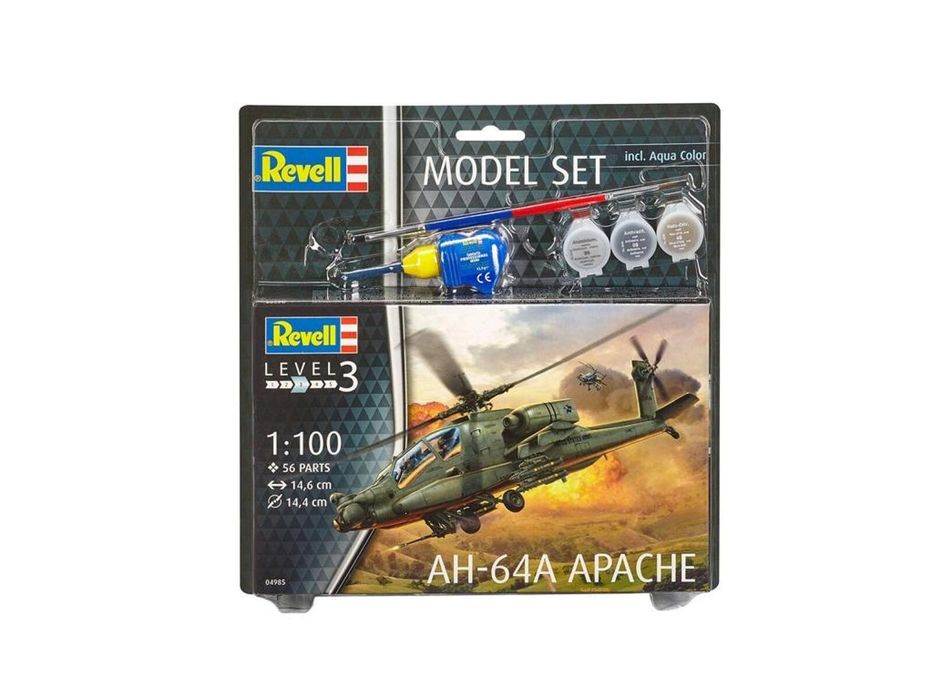 Model set AH-64A Apache Revell oprawa: blister
