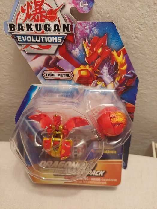 Nowy Bakugan Dragonoid Evolutions true metal