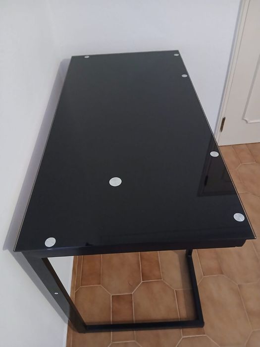 Secretária Tampo Vidro / Desk Glass Top