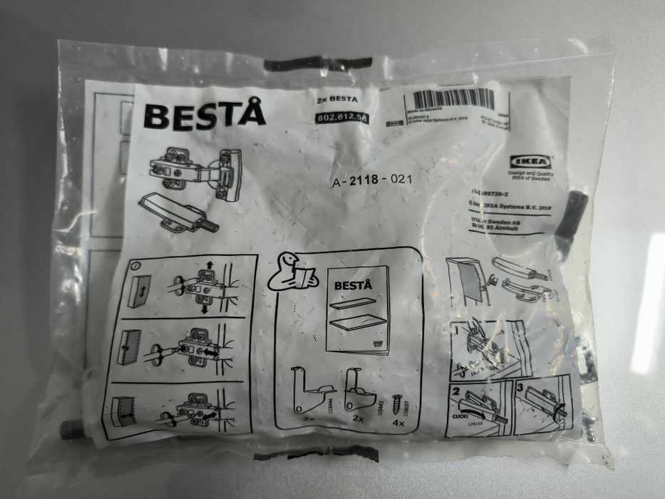 IKEA Besta zawiasy samodomykajace