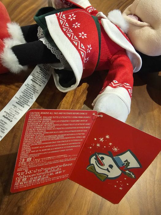 Peluche Disney Minnie Natal 2022