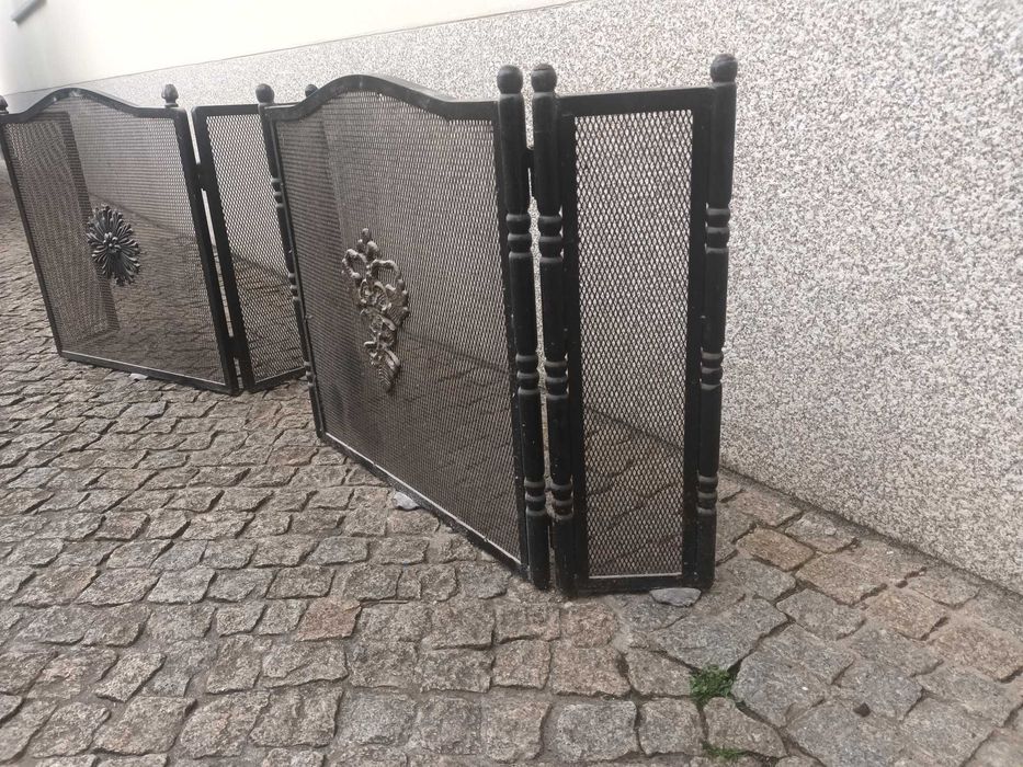 Grades de proteção para lareira
