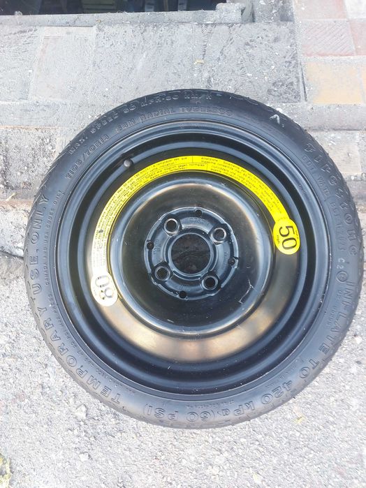 Докатка Firestone 105/70 R14 на диску Mishelin 4х100; 3,5 j 14h2 ЕТ38