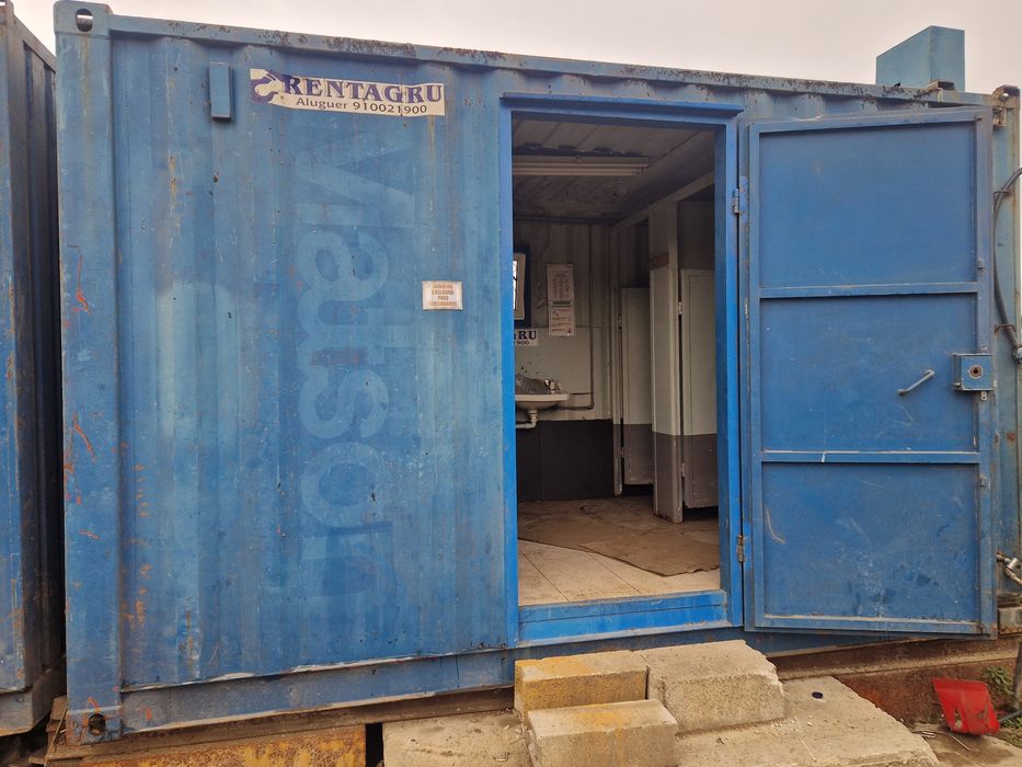 Venda de contentores 4/6/12m imoecaveis