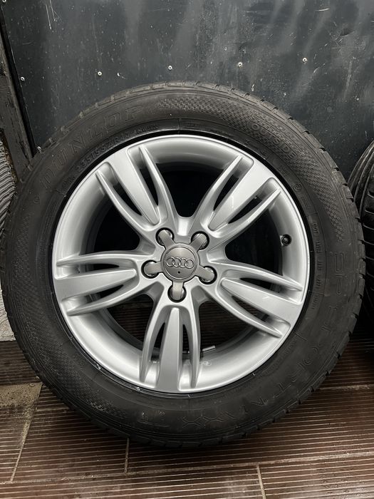 Koła Alufelgi Audi Q3 A4 5x112 17" ET43 7J 235/55r17 Dunlop