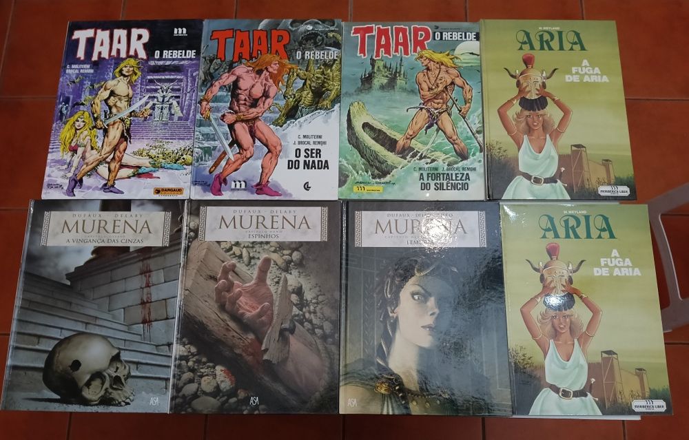 72 Albúns Thorgal, O Escorpião, A Última Profecia, Chninkel, Ramiro,