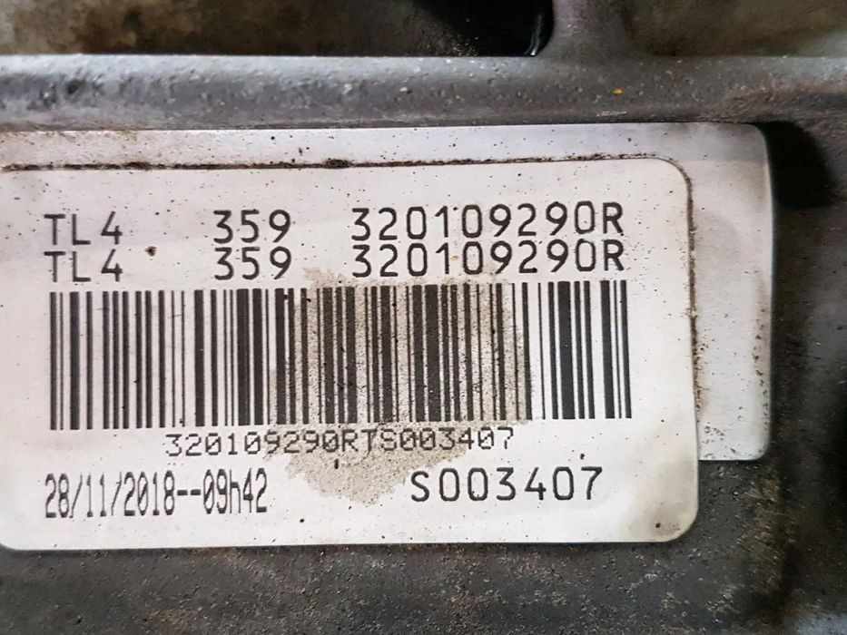 Caixa de Velocidades TL4359 Renault 1.3L 130CV