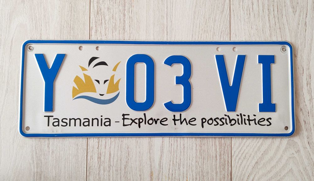 Tablica rejestracyjna AUSTRALIA TASMANIA 2010's