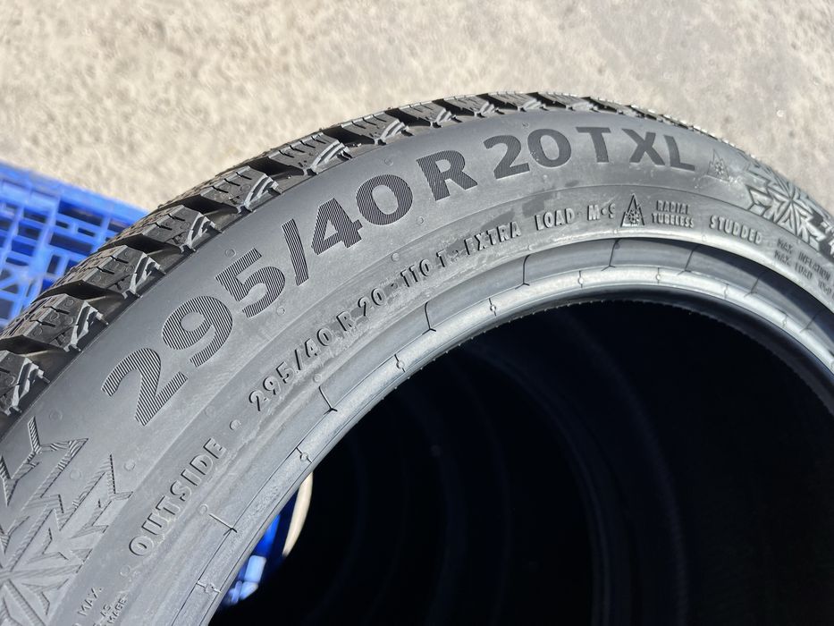 295/40 r20 Continental IceContact 2 23 год НОВАЯ Germany Резина зимняя