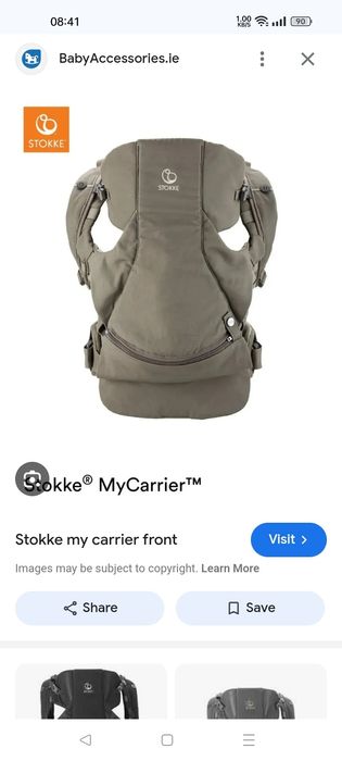 Marsúpio stokke mycarrie