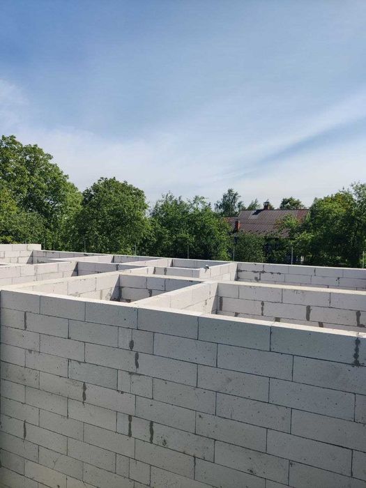 Мурування кладка газоблоку піноблоку керамоблоку, послуги муляра, будівництво будинку, кладочні роботи, зведення коробки, стіни перестінки перегородки