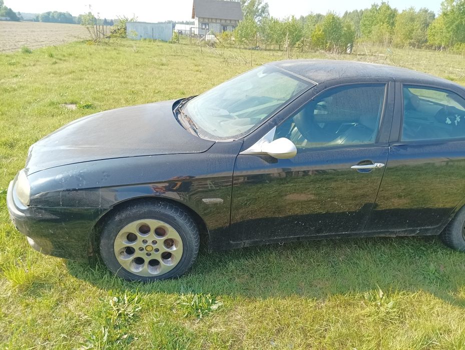 Alfa 156 JTD silnik Momo skóra zderzak maska