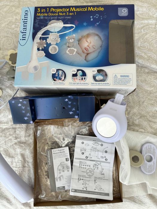 музичний мобіль з проектором Infantino