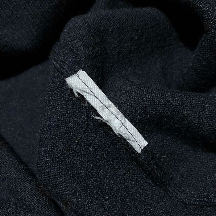 Оригинальный свитер Stone Island navy blue wool knitted jumper size S