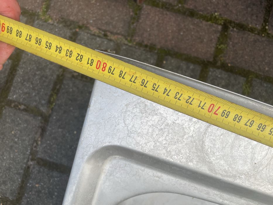 Zlew dwukomorowy 80/60