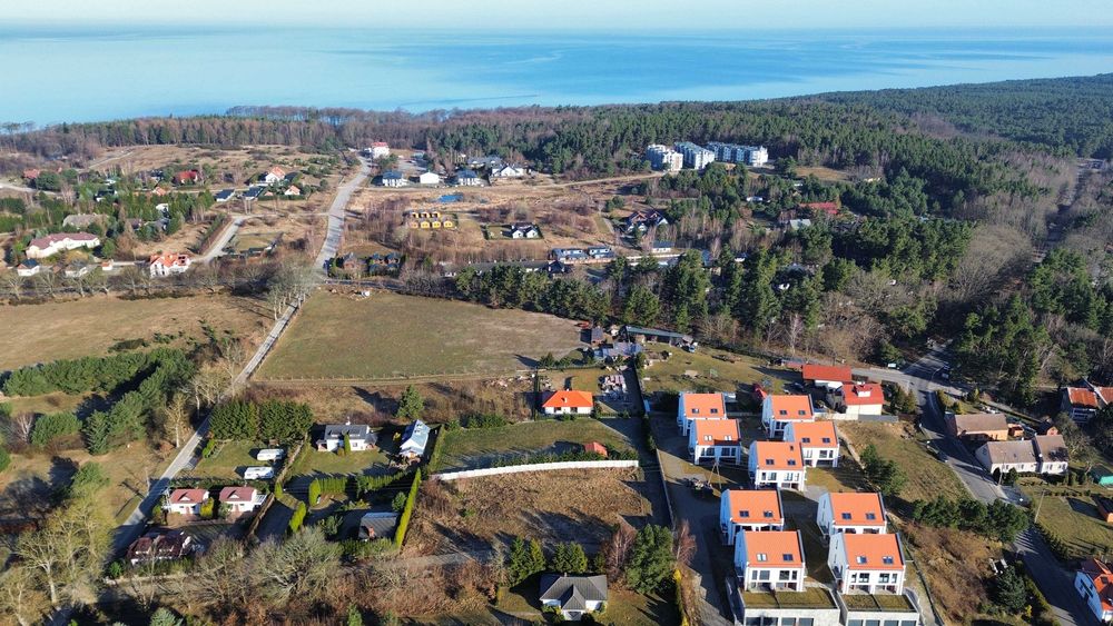 Plaza, widok na jezioro. Dębina