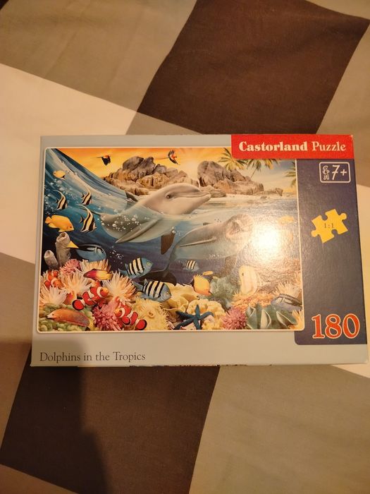 Puzzle delfiny 180 elementów