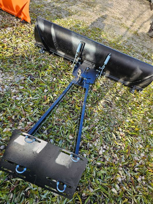 PŁUG śnieżny do quada spych uniwersalny 1.50m szybki montaż+PŁYTA