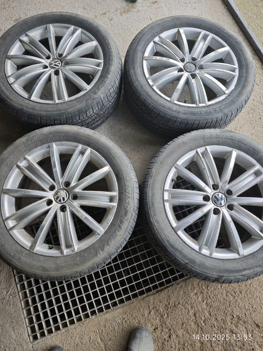 4 alufelgi r18 z oponami letnimi