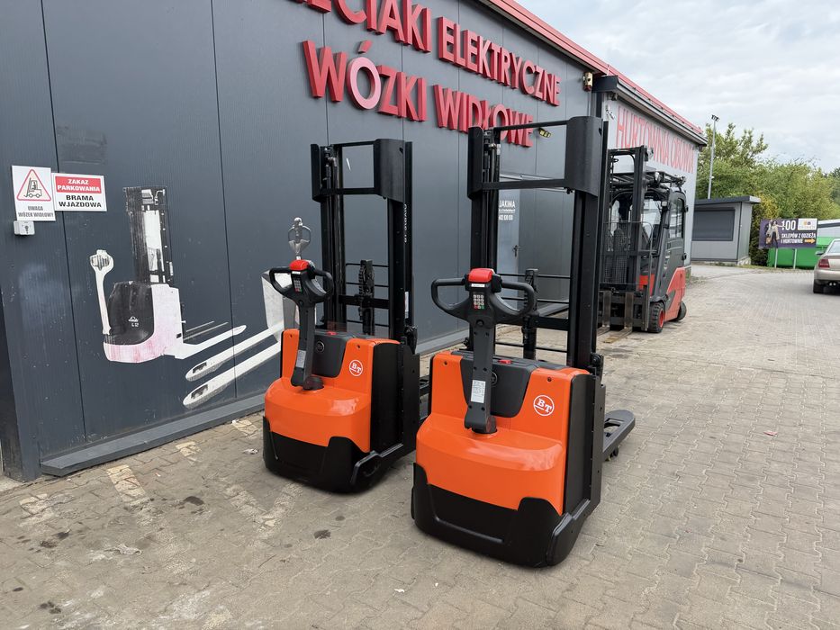 Paleciak elektryczny Toyota BT Swe 140 L 270 cm wózek Toyota 1400 kg sztaplarka BT