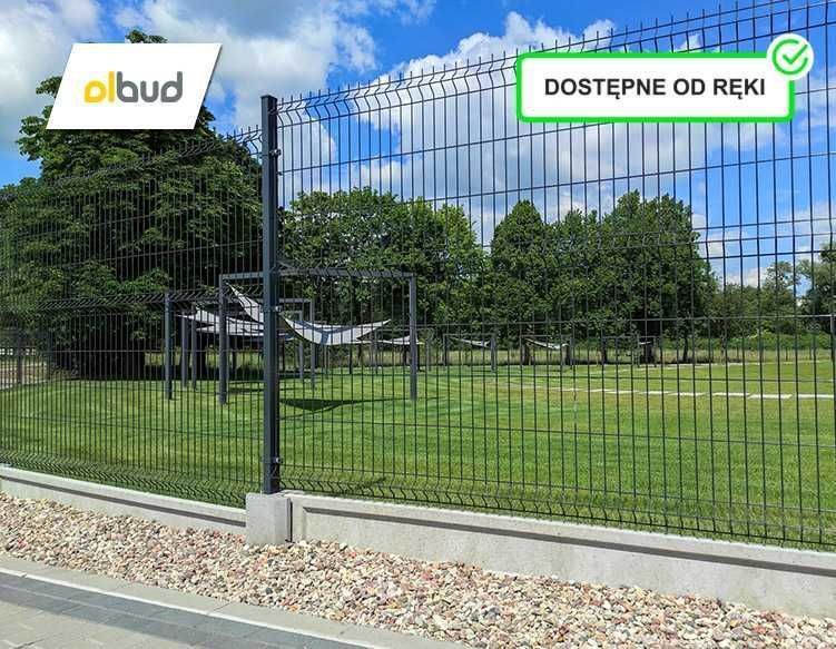 Ogrodzenie panelowe cena 1mb 1530 GRAFIT panel ogrodzeniowy 3D fi 4mm Lębork