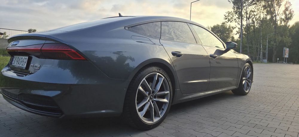 Audi A7 Sportback Audi A7 Szary Daytona Perła 45 Tfsi Mhev