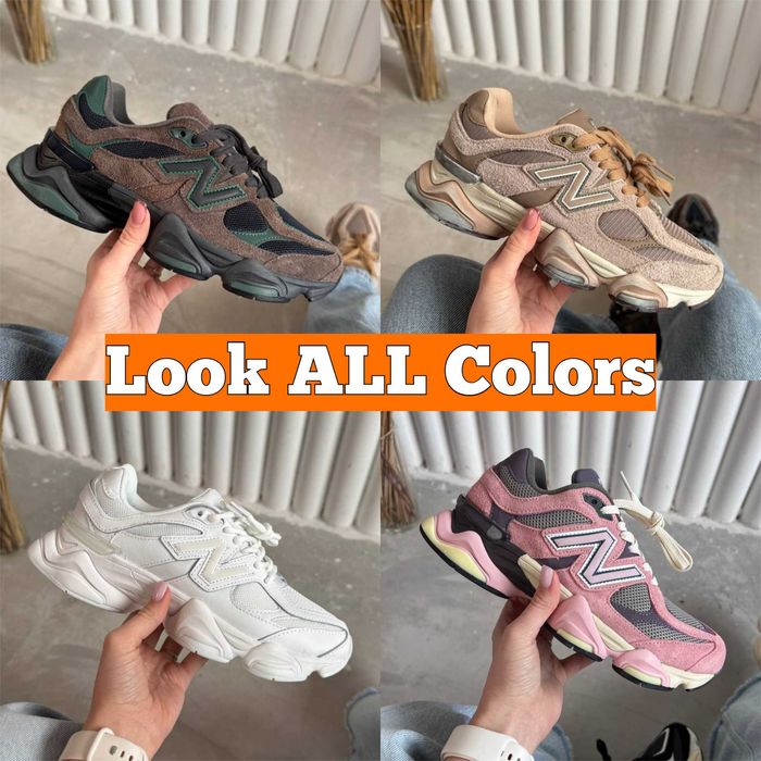 Кроссовки New Balance 9060 Женские И Мужские Нью Беланс 36-45 Люкс