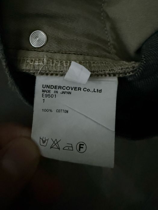 Джинсы Undercover 68s silver yarn jeans джинси