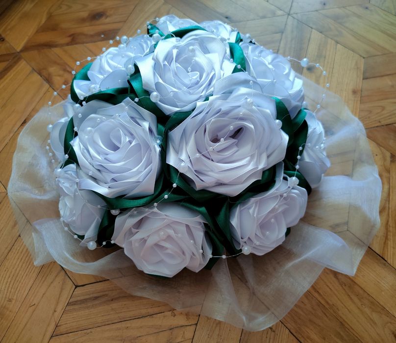 Bukiet ze wstążki/wesele