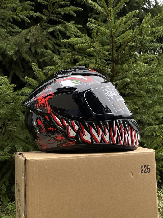 + Подарунок! Шолом для мотоцикла QKE