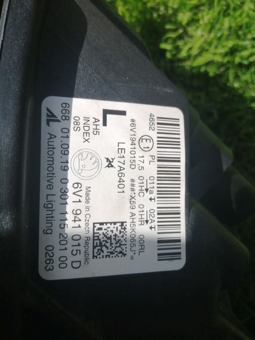 Lampa Skoda Fabia III  3 lift orginalna