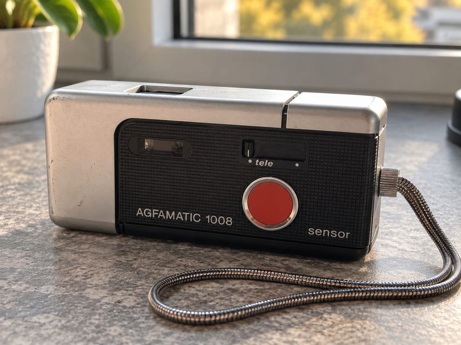 AGFA Agfamatic 1008 Tele Pocket – Câmara Vintage