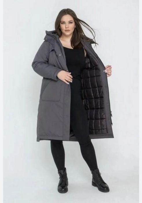 Пальто . пуховик L,XL,XXL