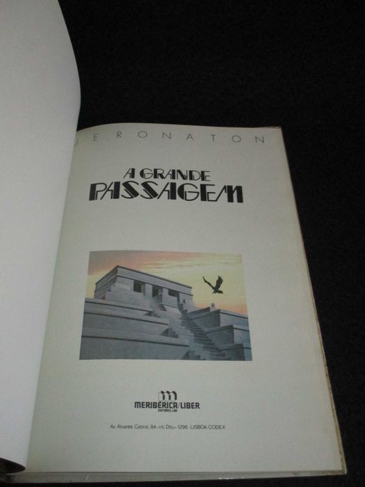 Livro A Grande Passagem Jeronaton Meribérica