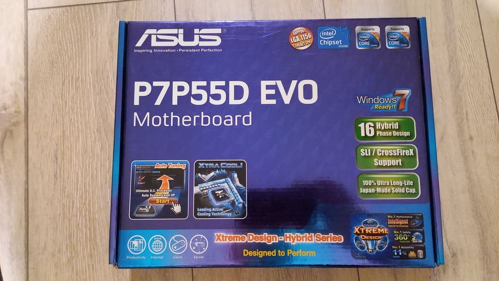 Płyta głowna Asus P7P55D EVO+ procesor intel core i7-860 2.80 GHz, LCA