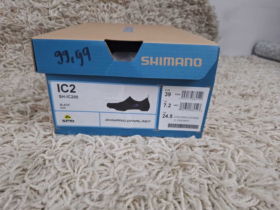 Buty rowerowe SHIMANO SH-IC200 Czarny roz. 39