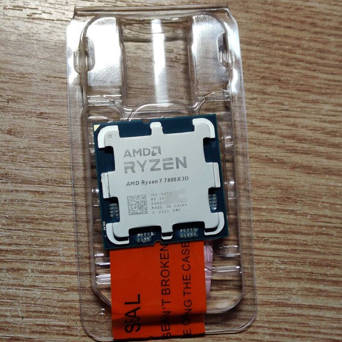 Процессор 7800x3D АМ5 AMD Ryzen 7  LGA 1718