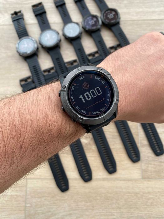 Garmin Fenix 6/6X Pro / Сапфір / Solar | Супер ціни | Гарантія