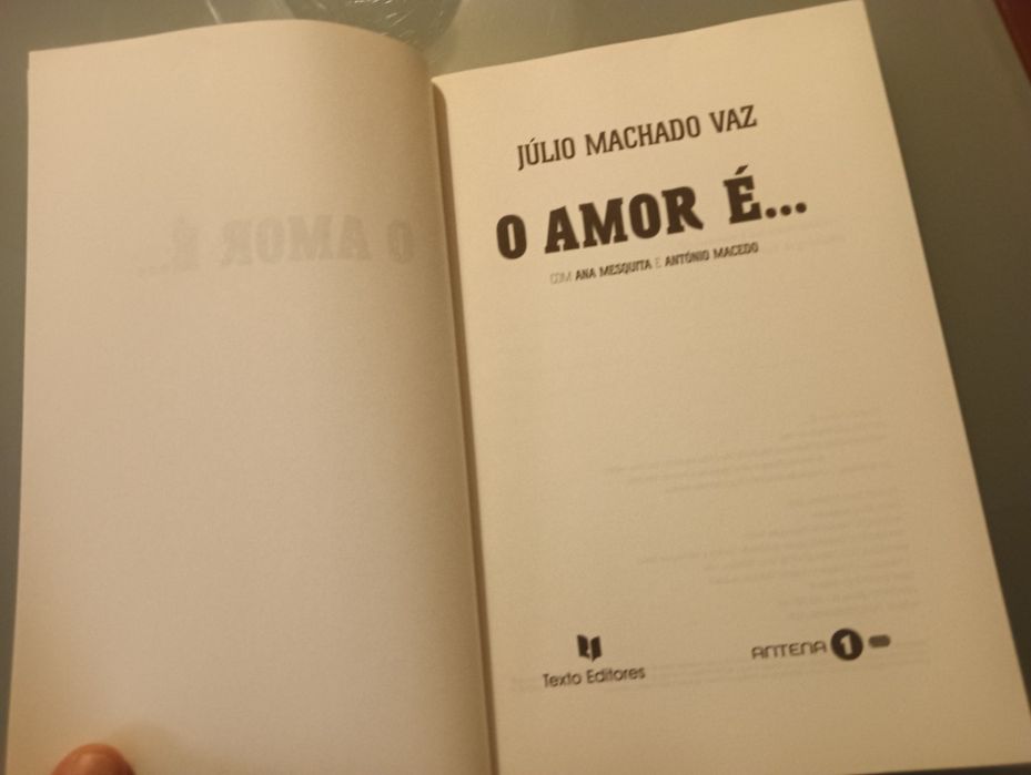 O Amor É...	de Júlio Machado  - Novo!!*