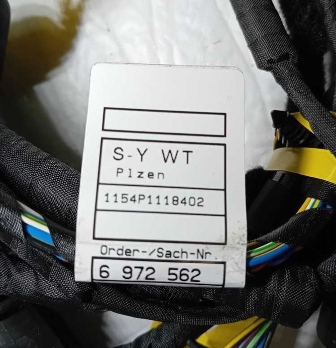 Wiązka elektryczna drzwi kierowcy BMW Seria: 5' E60 E61 nr. mag 1/385