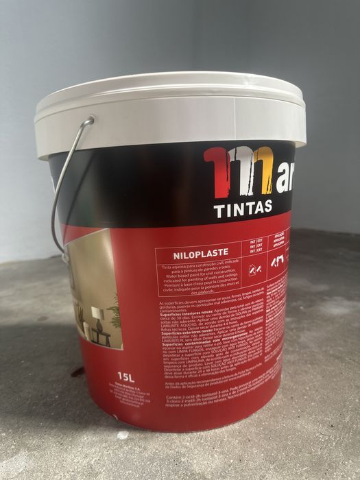 Tinta Marilina Niloplaste exterior-interior 15L, melhor preço.